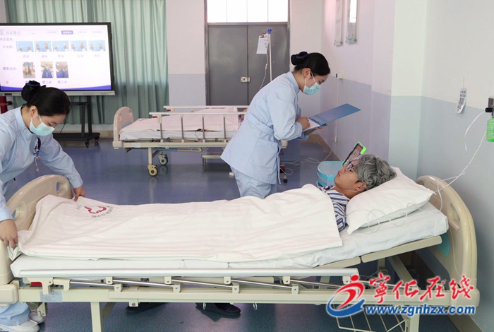 三明市職業(yè)院校中職組康復(fù)治療與護(hù)理賽道技能競賽在寧化舉行