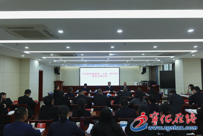 寧化縣領導參加政協會議分組討論