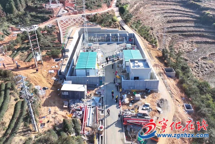 寧化：35千伏河龍變電站順利投運