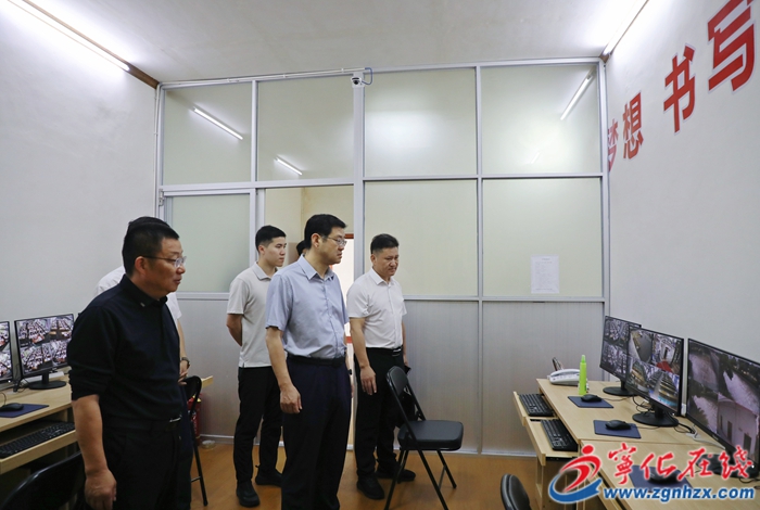 寧化縣領導調研中高考備考情況