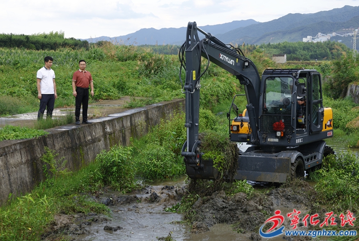 湖村鎮(zhèn)：開展河道清淤整治 筑牢防汛生態(tài)雙屏障