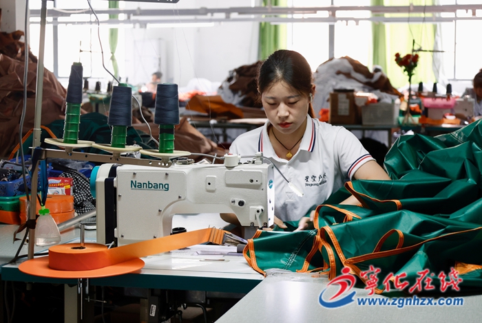 寧化：客步戶外開足馬力生產(chǎn)