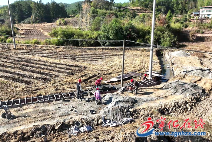 水茜鎮：高標準農田建設忙