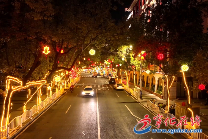寧化：張燈結彩靚街巷 年味濃情迎新春