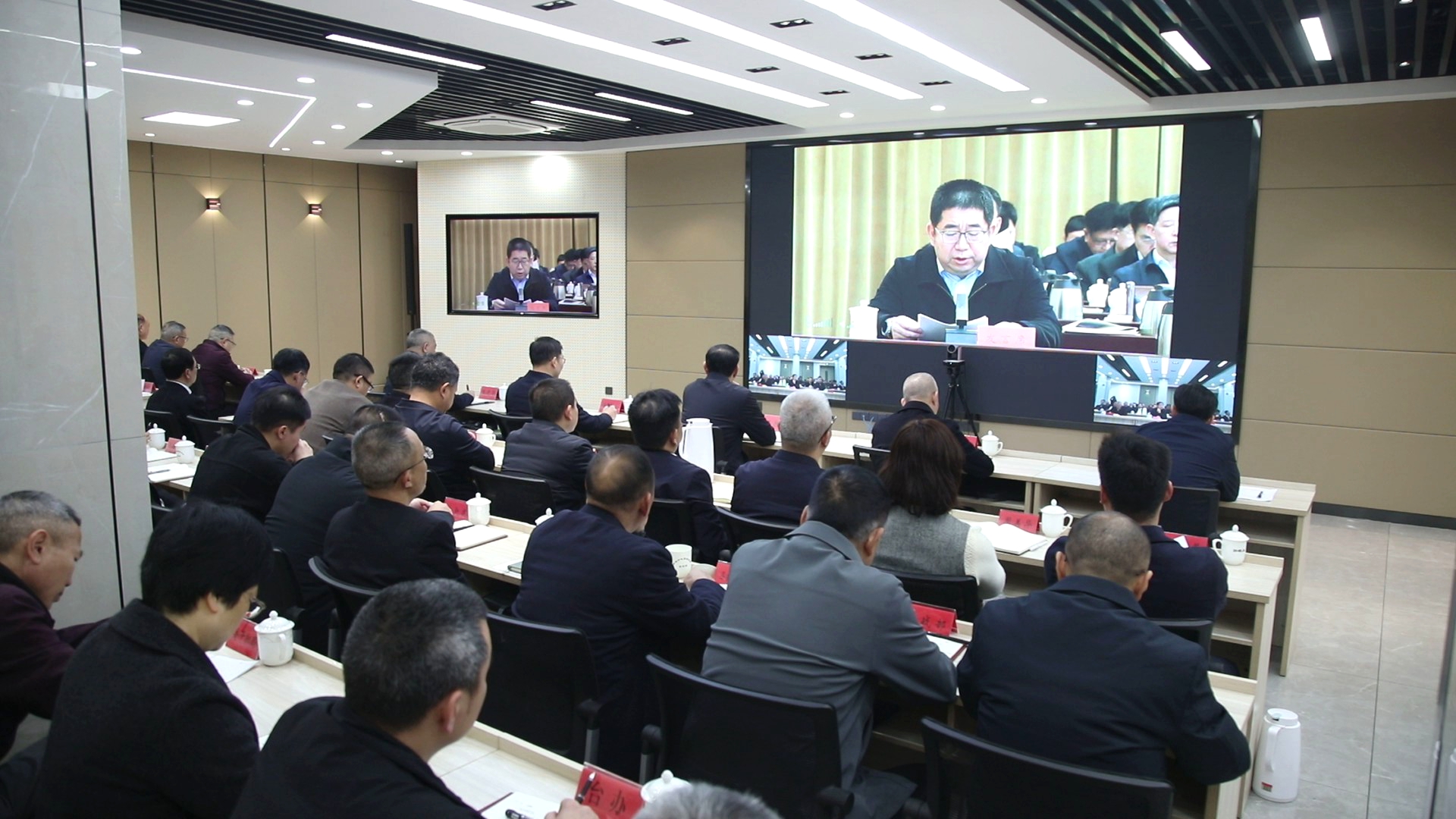 寧化組織收聽收看全省“深學爭優、敢為爭先、實干爭效”行動總結部署會