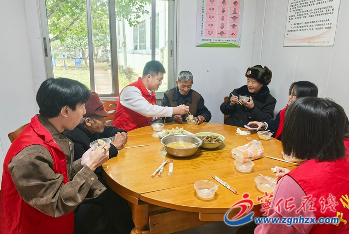 湖村鎮舉辦“情暖敬老院·共話團圓年”元宵節暖心慰問活動