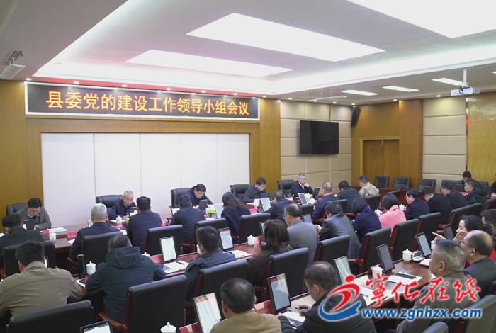 寧化縣委黨的建設(shè)工作領(lǐng)導(dǎo)小組會(huì)議召開