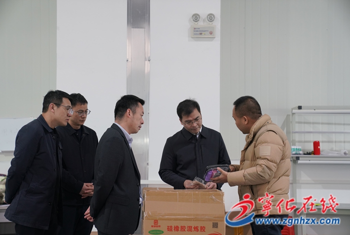 寧化縣領導調研企業節后復工復產工作