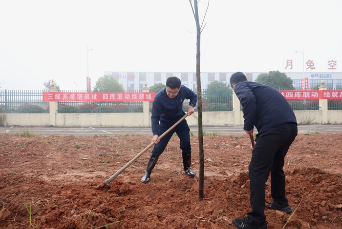 寧化縣領導參加義務植樹活動