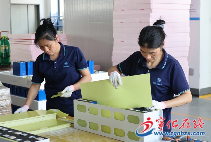 寧化：企業生產忙 政府護航促發展