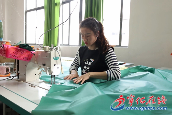 寧化：戶外用品企業(yè)生產(chǎn)忙