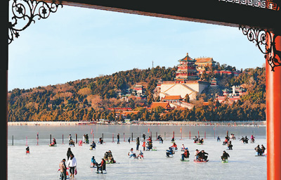 京城冰雪樂園人氣旺