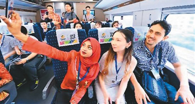 早晨出游晚上回家 高鐵串起區域旅游圈