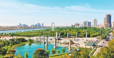 水清景美人歡笑 陜西整治渭河重現(xiàn)山水畫廊