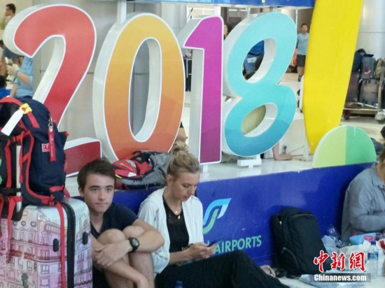 印尼龍目島7.0級地震 大批外國游客滯留機場