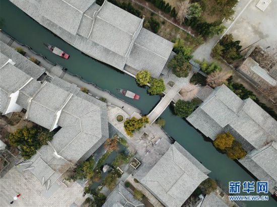 山東臺兒莊：古城水鄉(xiāng)顯春意