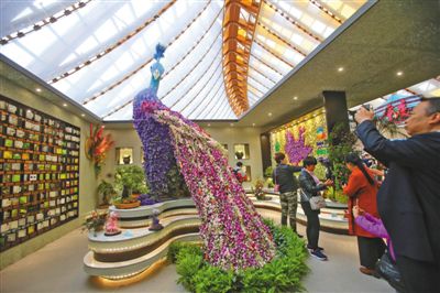 世園會中國館日均迎客4.1萬人次