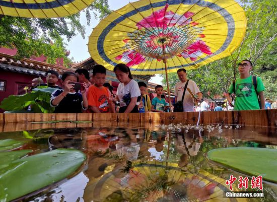 “木海觀魚”場景復現北京故宮
