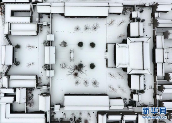 雪落太原古縣城