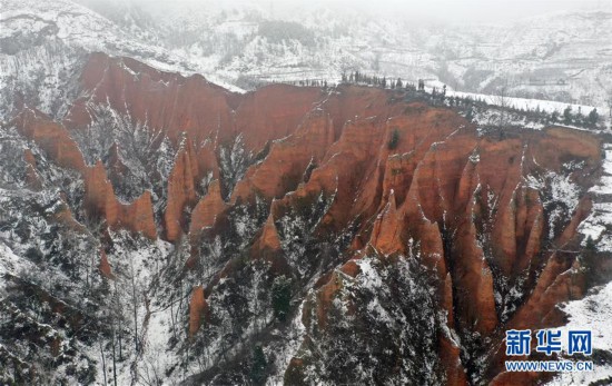 （環(huán)境）（5）雪后豫西 銀裝素裹