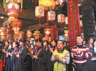 海峽兩岸媽祖宮廟攜手抗疫線上祈福