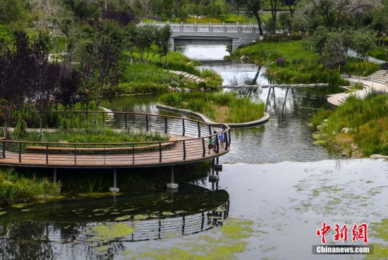 烏魯木齊新增濱河景觀帶